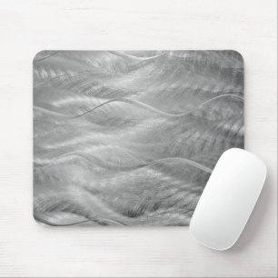 Tapis De Souris Silver Metal Abstract
