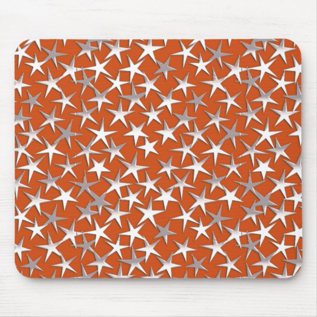 Tapis De Souris Silver stars on copper (Devant)