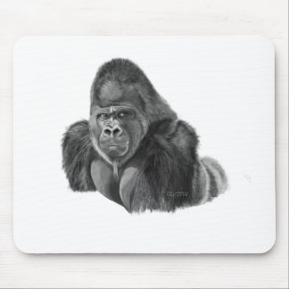 Tapis De Souris Silverback gorilla mouse pad ゴリラのマウスパッド