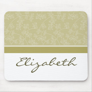 Tapis De Souris Simple élégante créatrice Taupe Mousepad personnal