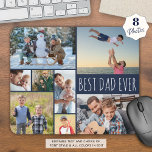 Tapis De Souris Simple MEILLEUR DAD JAMAIS 8 Photo Collage Navy Bl<br><div class="desc">Créez votre propre pavé photo couleur personnalisé pour le BEST DAD EVER avec ce modèle de collage photo facile à télécharger avec 8 images de différentes formes et tailles, horizontales et verticales pour accueillir une grande variété de sujets photo dans votre choix de texte et de couleurs arrière - plans...</div>
