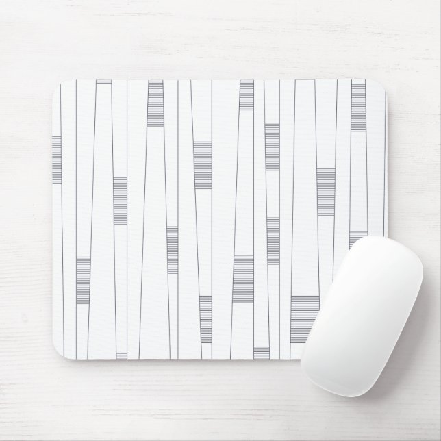 Tapis De Souris Simple, minimal, modern line graphic pattern (Avec souris)