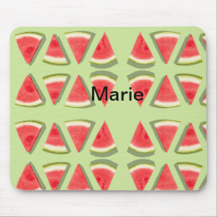 Tapis De Souris Simple pink watermelon add name minimum custom th