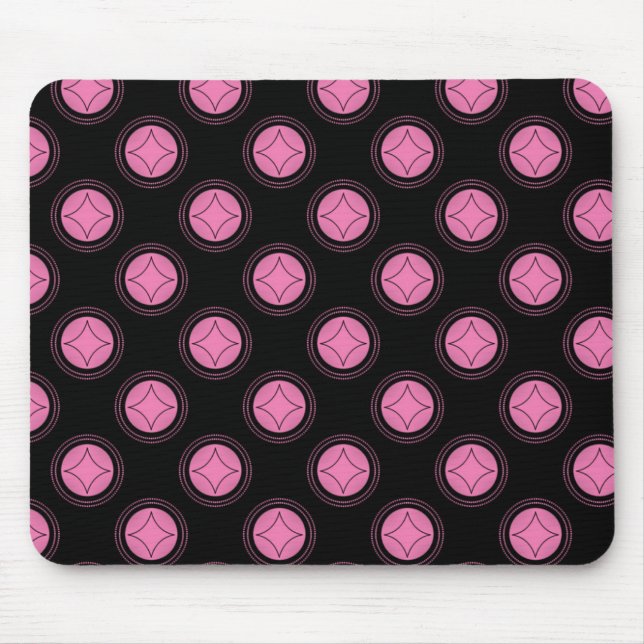 Tapis De Souris Simplement Rivaliser Mousepad, Rose (Devant)