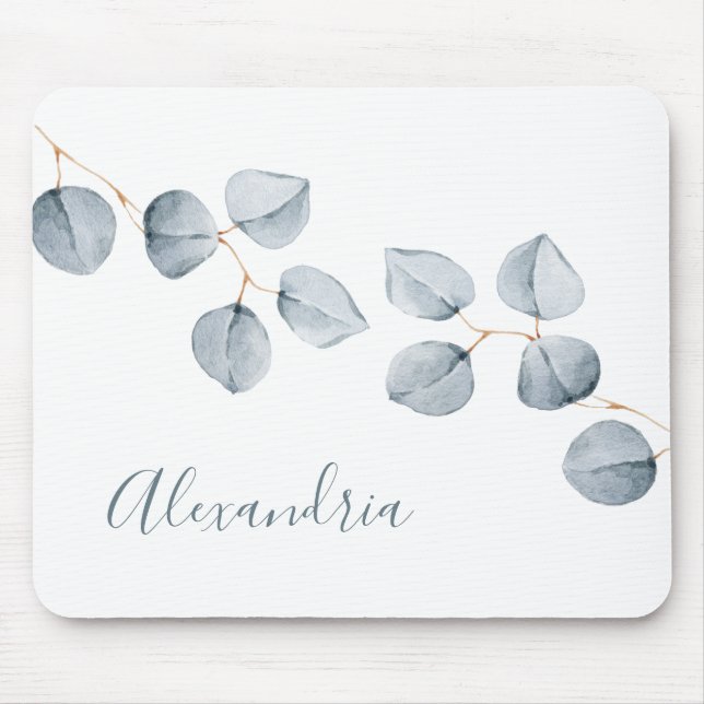 Tapis De Souris Simplicité d'eucalyptus (Devant)