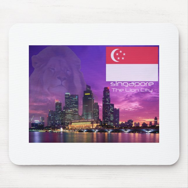 Tapis De Souris Singapour (Devant)