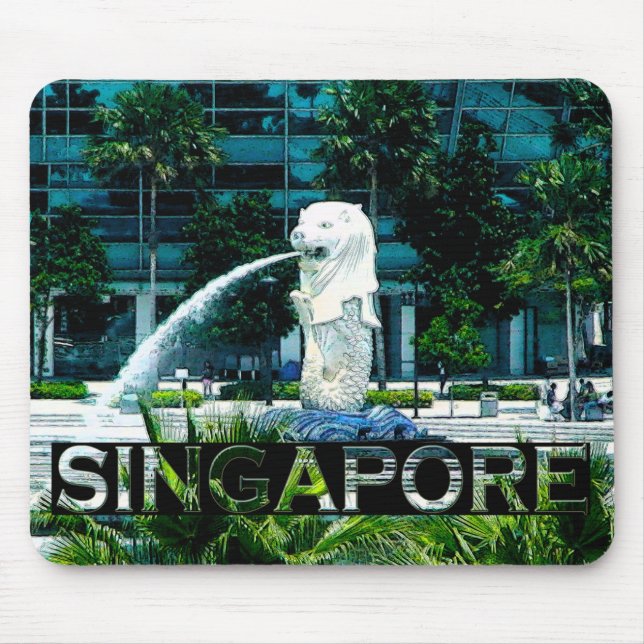 Tapis De Souris Singapour (Devant)