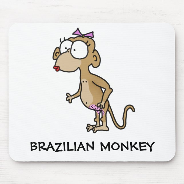 Tapis De Souris Singe brésilien Mousepad (Devant)
