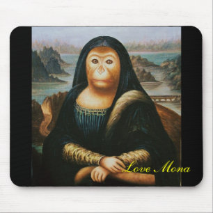Tapis De Souris singe de Mona