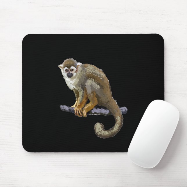Tapis De Souris Singe écureuil (Avec souris)