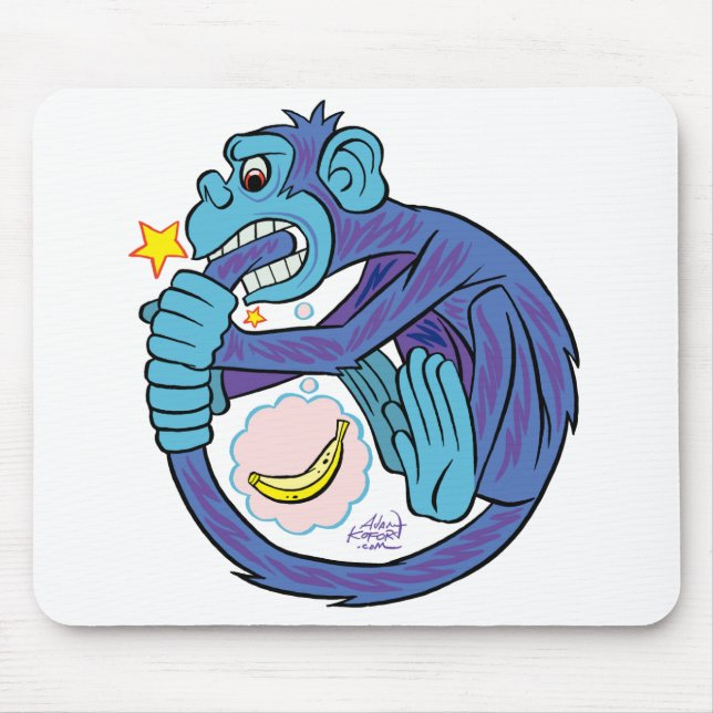 Tapis De Souris Singe Mousepad d'Ouroboros (Devant)