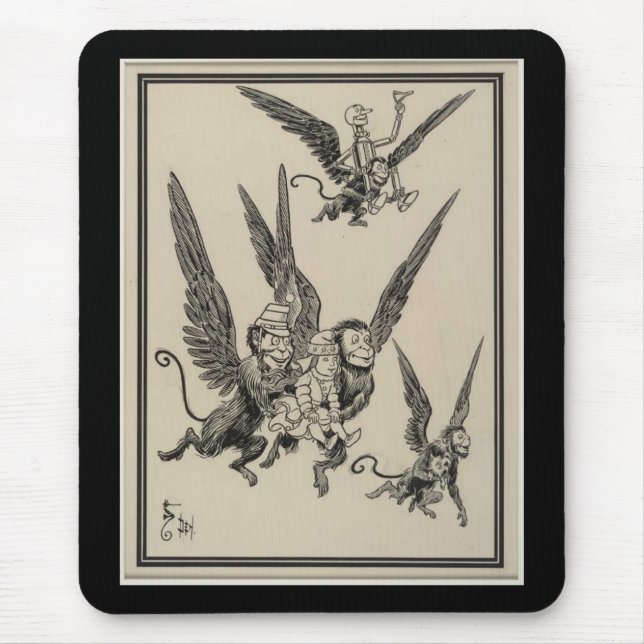 Tapis De Souris Singes de vol (Devant)