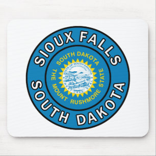 Tapis De Souris Sioux Falls Dakota du Sud