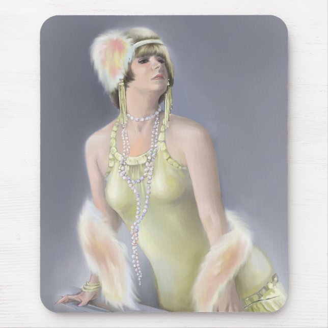 Tapis De Souris Siren d'été Mousepad (Devant)
