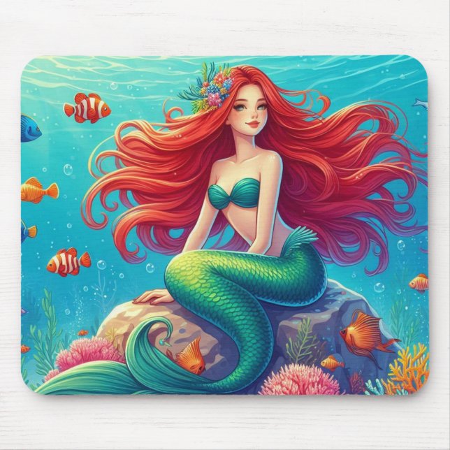 Tapis De Souris sirène (Devant)