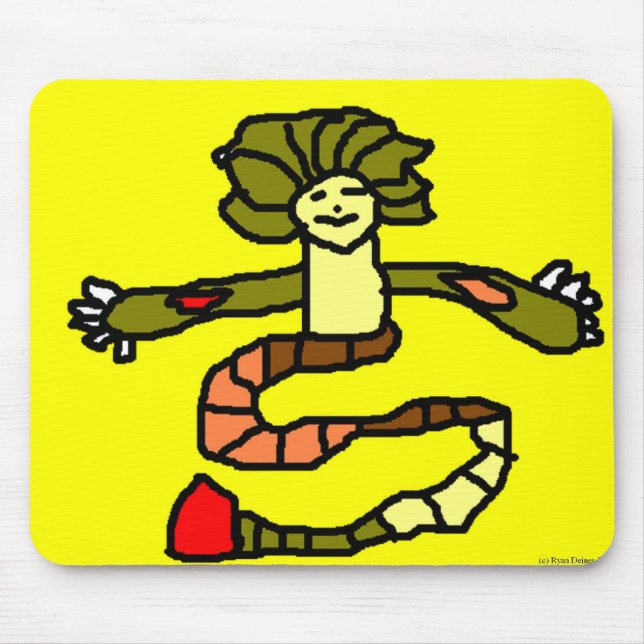 Tapis De Souris Sirène (Devant)