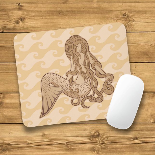 Tapis De Souris Sirène assise (Créateur téléchargé)