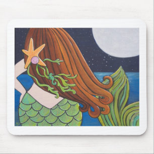 Tapis De Souris Sirène de lune
