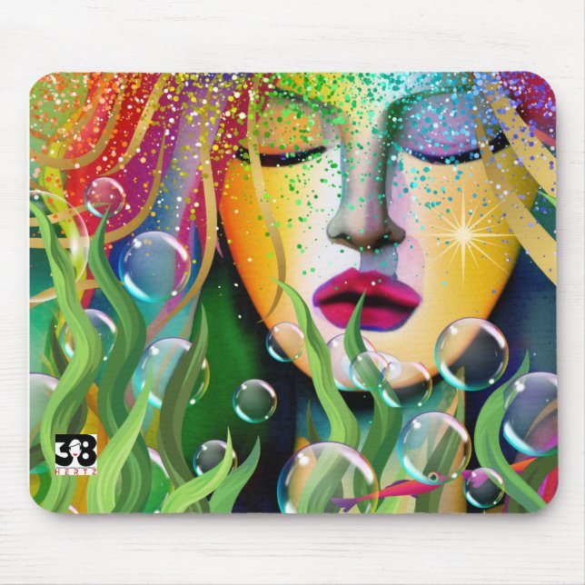 Tapis De Souris Sirène magique (Devant)