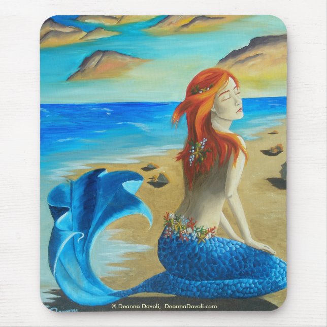 Tapis De Souris Sirène - Mousepad (Devant)