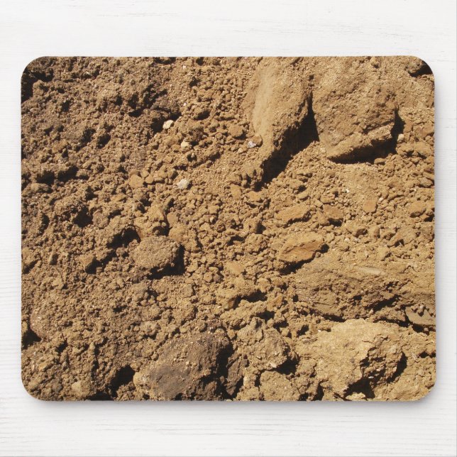 Tapis De Souris Site de construction Dirt Mousepad (Devant)