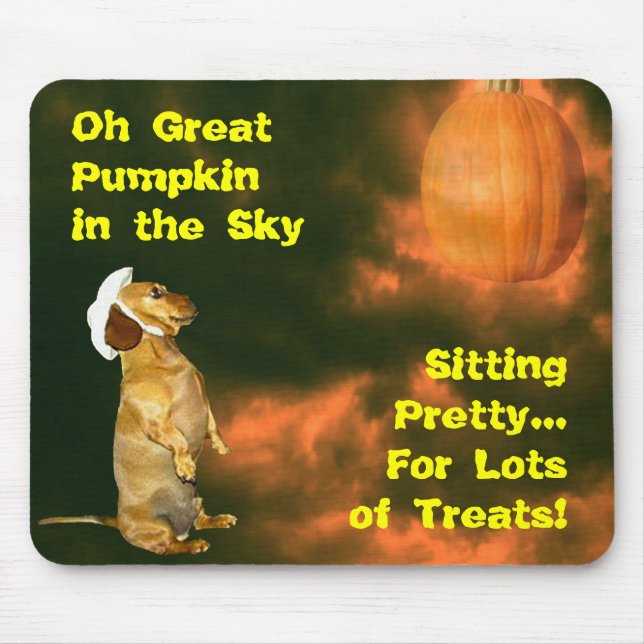 Tapis De Souris Sitting Pretty For Lots of Treats (Devant)