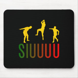 Tapis De Souris Siuuuu Footbyll Soccer Drôle Garçons Hommes Femmes
