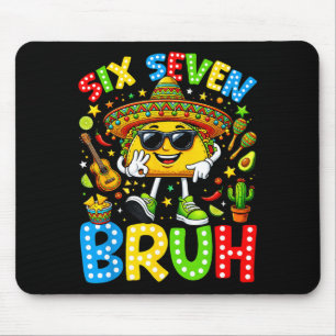 Tapis De Souris Six sept bruh cinco de mayo 67 mème taco