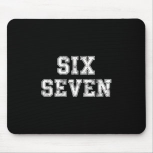 Tapis De Souris Six Sept Cool Nombre Gen Alpha Argot 6 7 Tendance