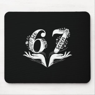 Tapis De Souris Six Seven 67 6 7 Femmes 67 Filles 6-7 Meme Mains A