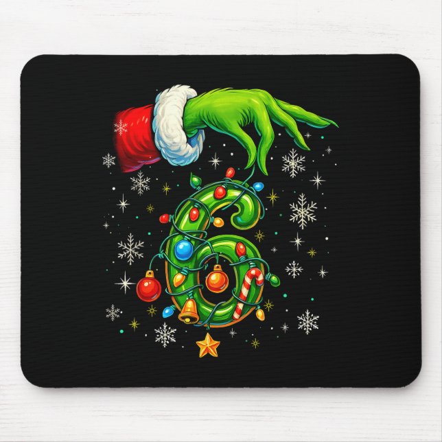 Tapis De Souris Six Seven 67 Meme Funny Christmas Couple Matching  (Devant)