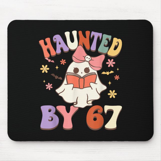 Tapis De Souris Six Seven 6 7 Halloween squelette main (Devant)