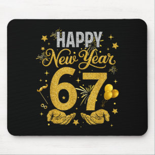 Tapis De Souris Six Seven 6 7 Mème Drôle Bonne Année 67 Hommes Fem