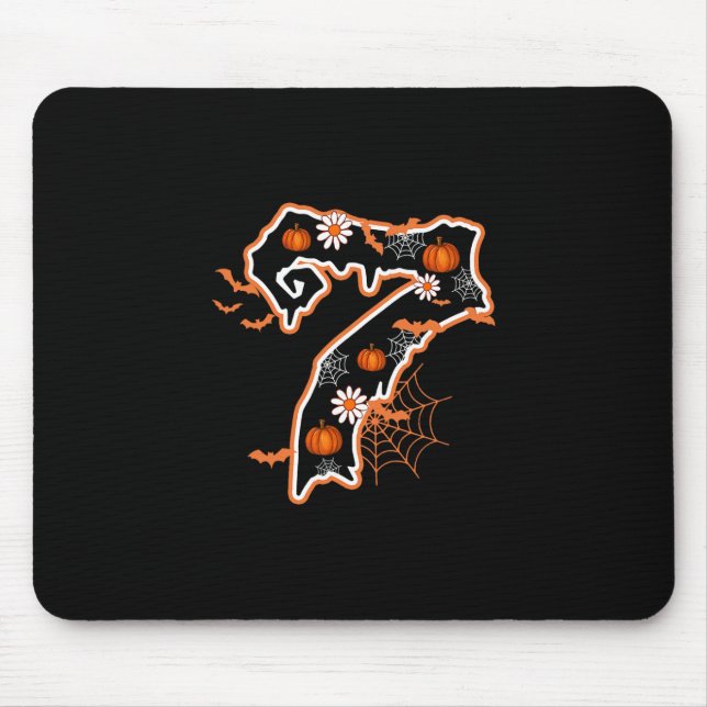 Tapis De Souris Six Seven 6 7 Mème Drôle Costume Design Couples (Devant)