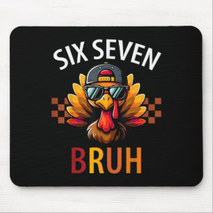 Tapis De Souris Six Seven 6 7 Mème Numéro 67 Dinde Action de grâce