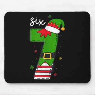 Tapis De Souris Six Seven 6 7 Mème Santa Noël Xmas Nombre 67