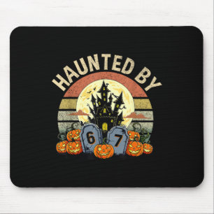 Tapis De Souris Six Seven Gen Alpha Z Halloween 6767 Drôle Hanté