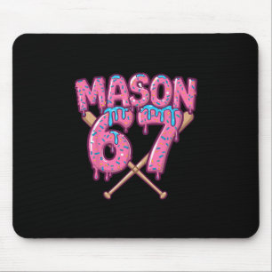 Tapis De Souris Six Seven Ice Cream Drip Sport 67 Fun Mason Mème 1