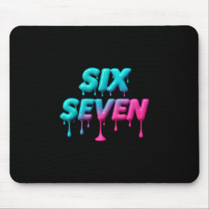 Tapis De Souris Six Seven Mème Pour Enfants Et Adultes Gen Alpha P