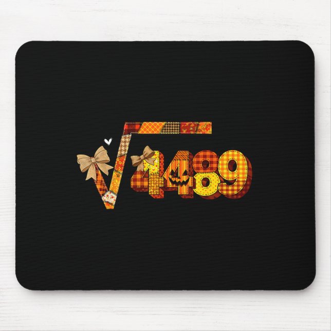 Tapis De Souris Sixty Seven 67 Meme Square Root 4489 Slang Math Te (Devant)