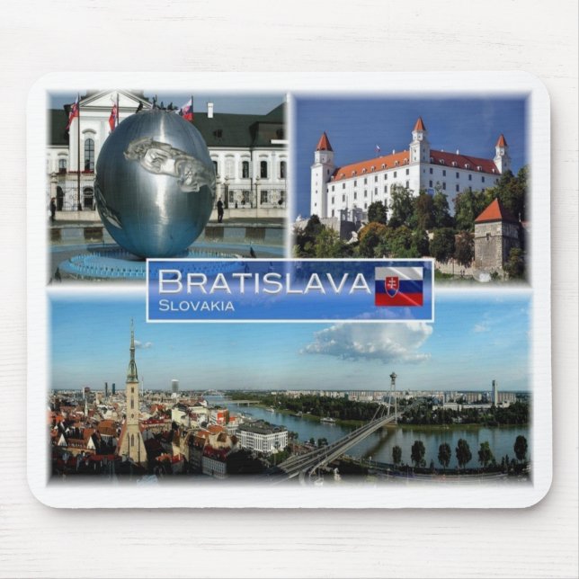Tapis De Souris SK Slovaquie - Bratislava - (Devant)