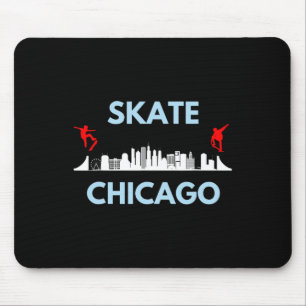 Tapis De Souris Skate Chicago Il amateurs de skateboard Chicago Sk