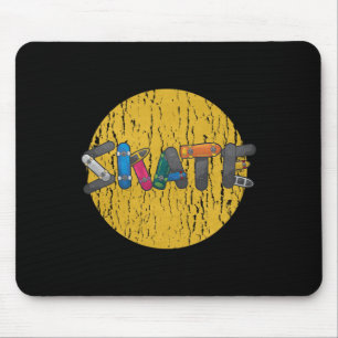 Tapis De Souris Skate Skateboard Planche à roulettes