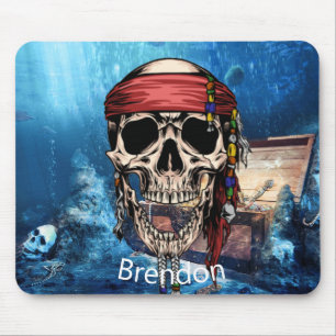Tapis De Souris Skateboard Sea Pirate