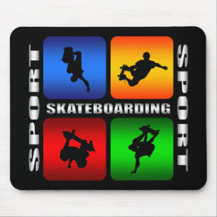 Tapis De Souris Skateboarding spectaculaire