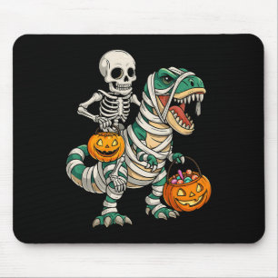 Tapis De Souris Skeleton équitation maman Dinosaure T Rex Enfants