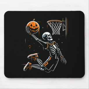Tapis De Souris Skeleton Joueur De Basket Hommes Garçons Y Pour Ha