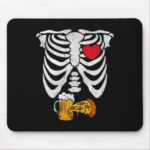 Tapis De Souris Skeleton Papa Halloween Grossesse Couples Costumes