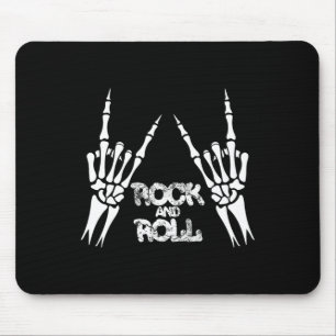 Tapis De Souris Skeleton Zombie Jouer Poker Cartes de jeu Hallowee