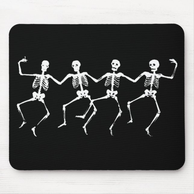 Tapis De Souris Skeletons de danse II (Devant)